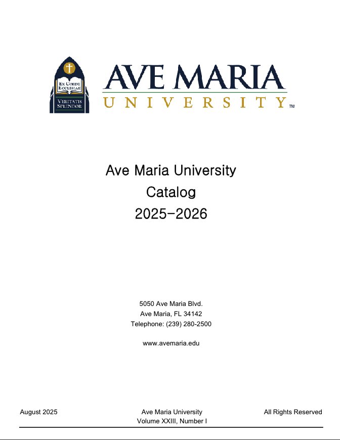 2025-2026 Academic Catalog